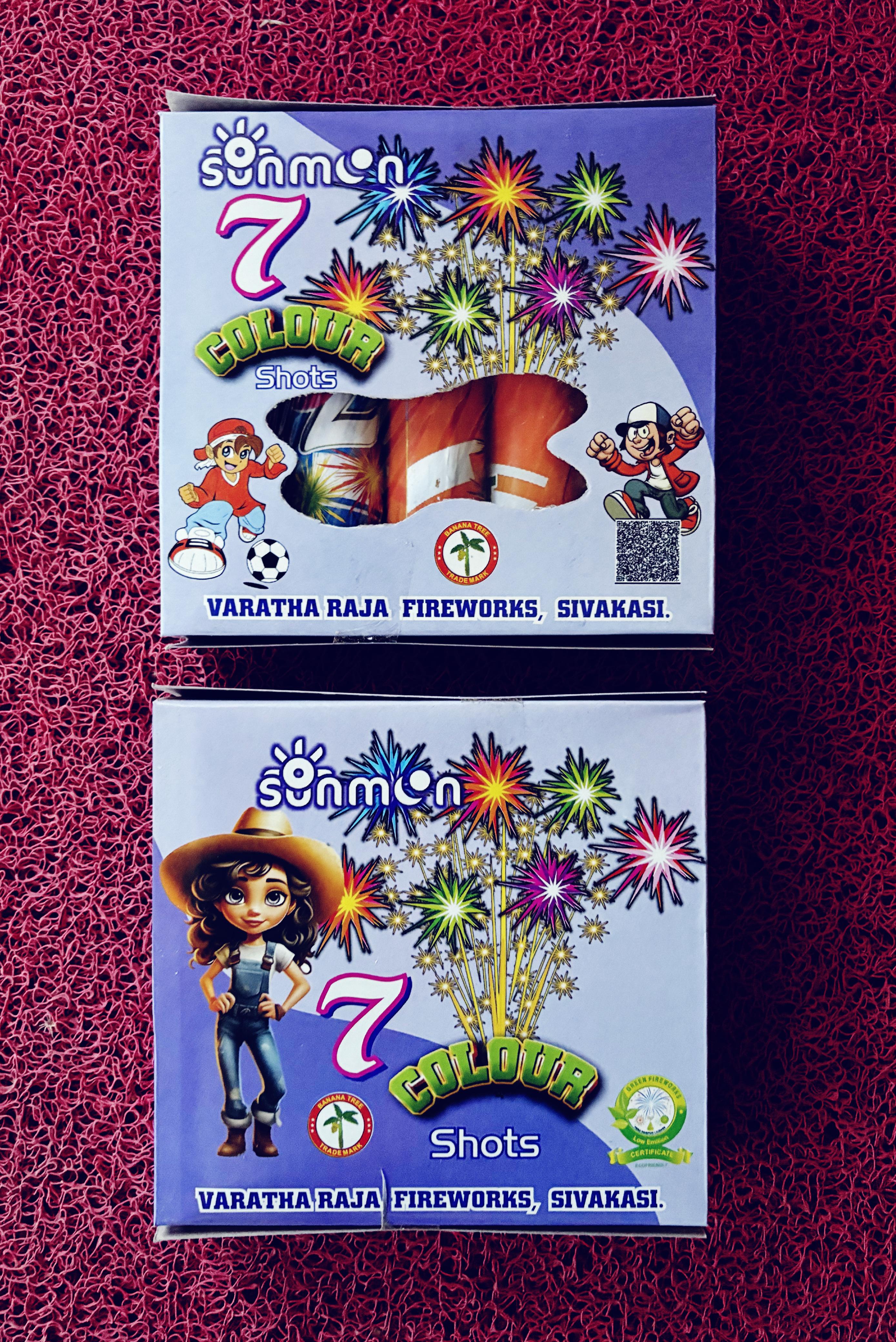 7 COLOUR SHOTS (5 PCS)