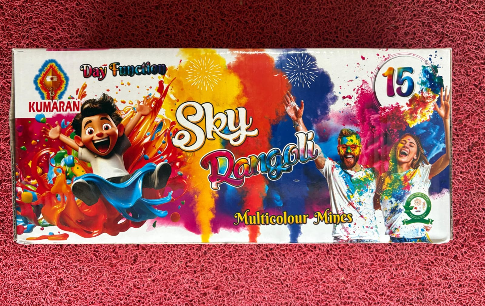 15 SHOTS MULTI COLOUR SMOKE (DAY SHOT)