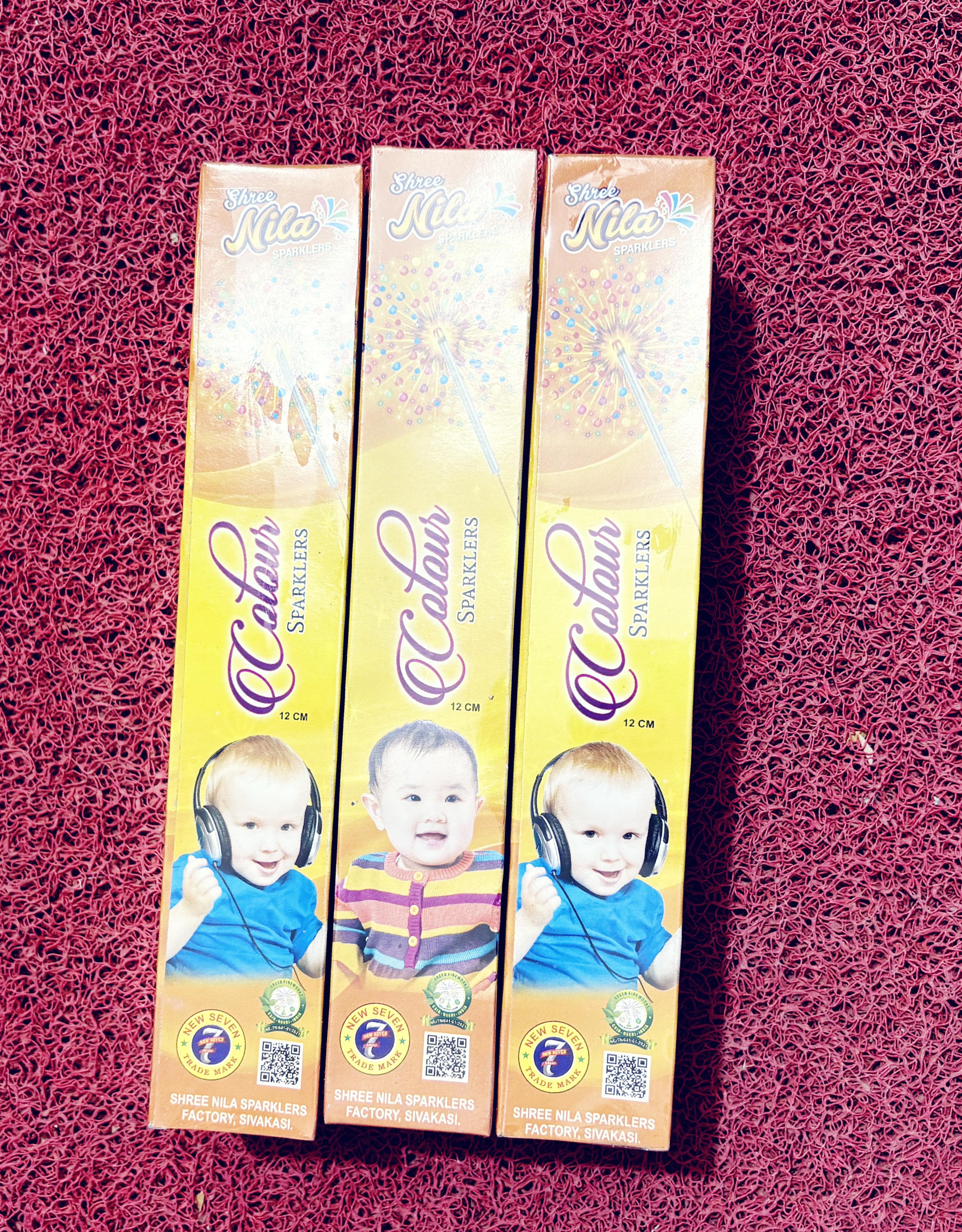 12CM COLOUR SPARKLERS