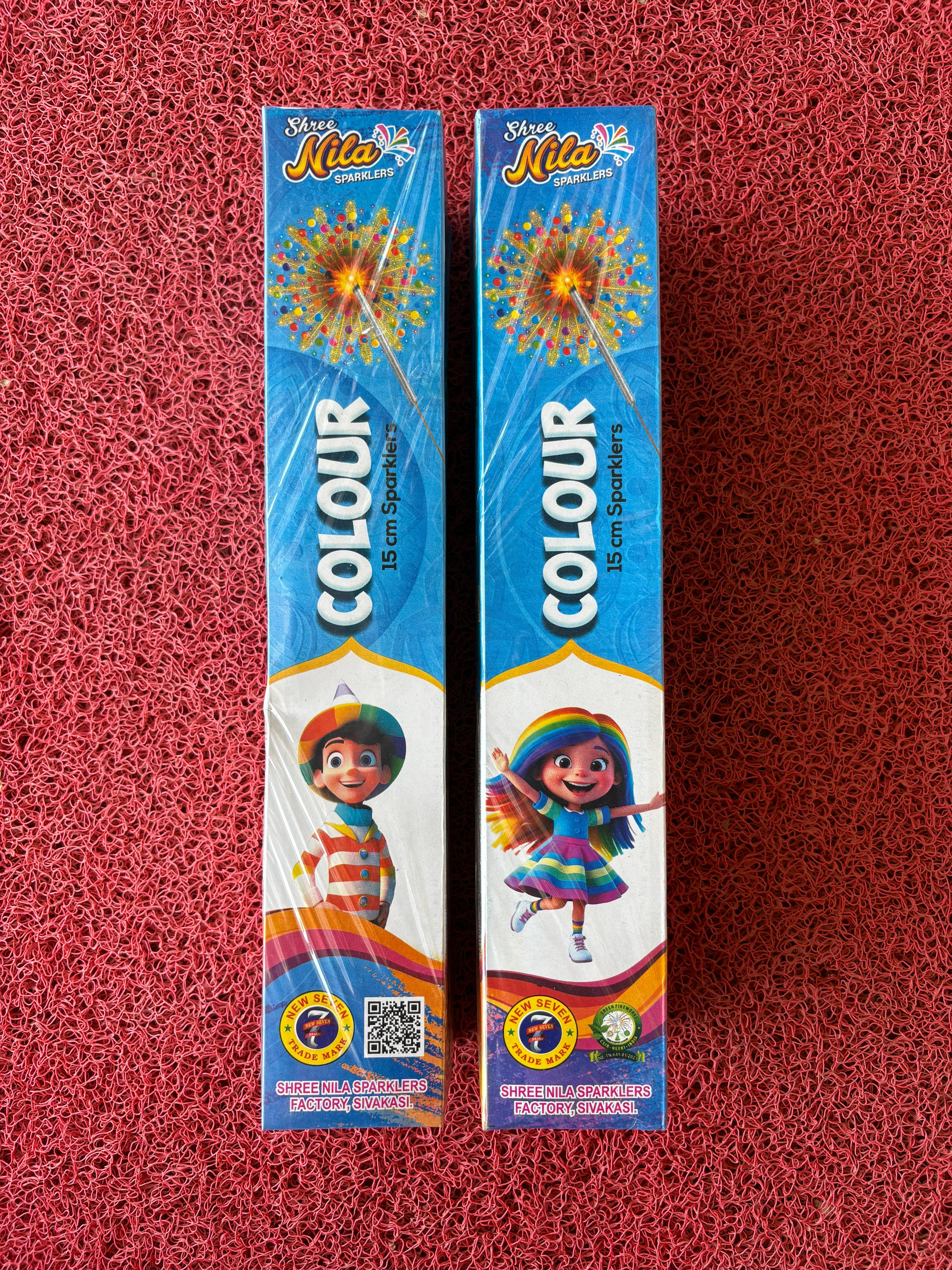 15CM COLOUR SPARKLERS