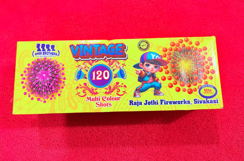 120 SHOTS MULTI COLOUR